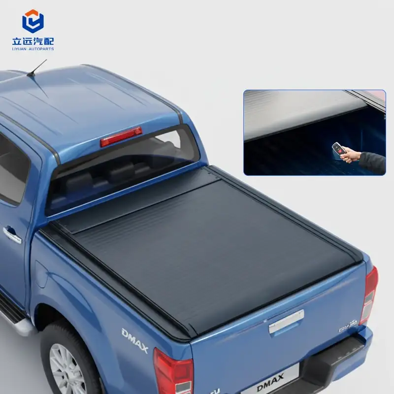 Електричний твердий алюмінієвий висувний чохол Tonneau для Isuzu