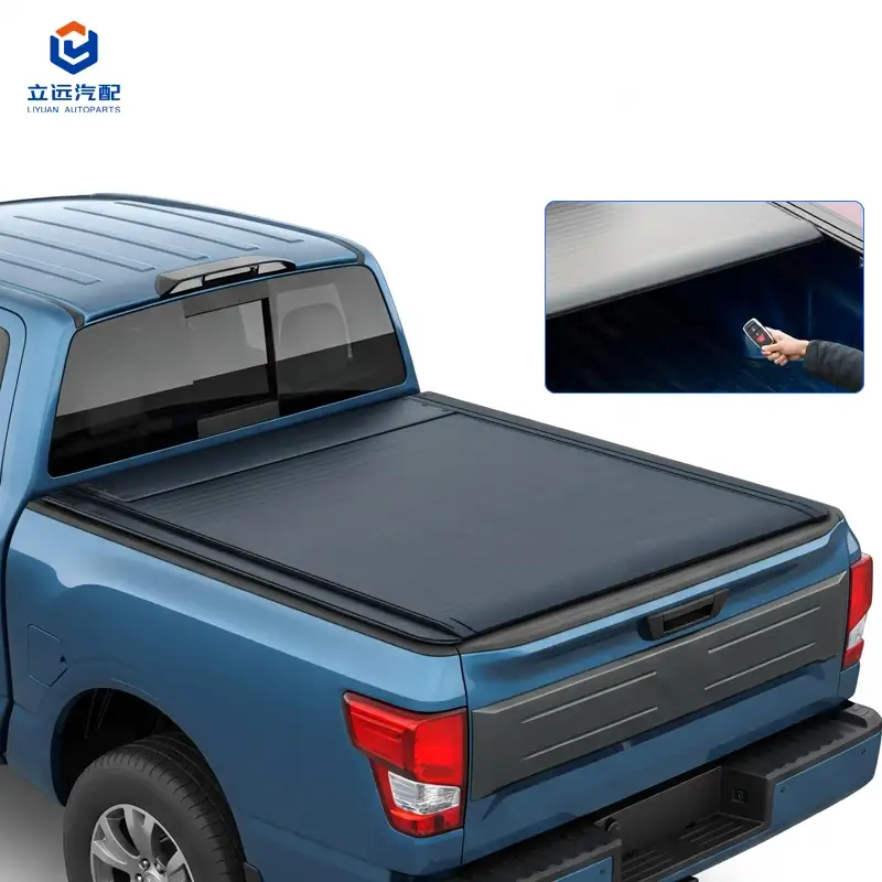 Електричний жорсткий алюмінієвий висувний чохол Tonneau для Nissan Mitsubishi