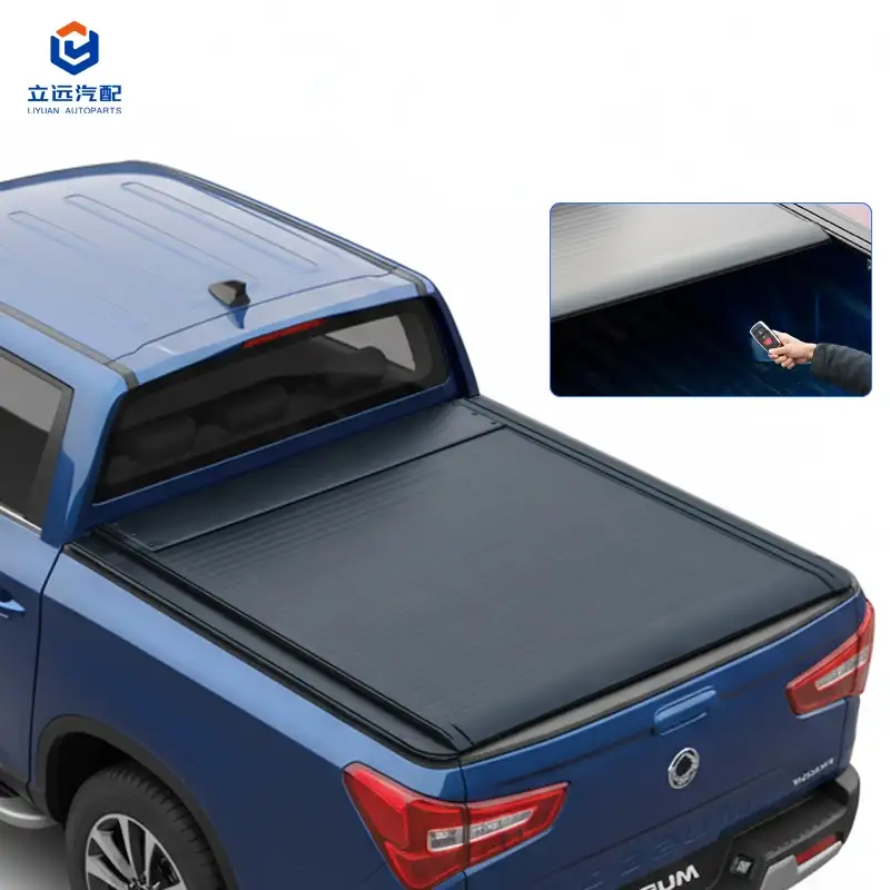 Електричний жорсткий алюмінієвий висувний чохол Tonneau для Ssangyong