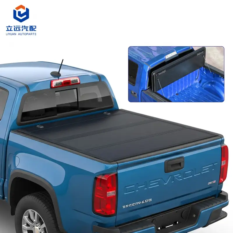 Низькопрофільний жорсткий чотирискладний чохол Tonneau для Cheverolet