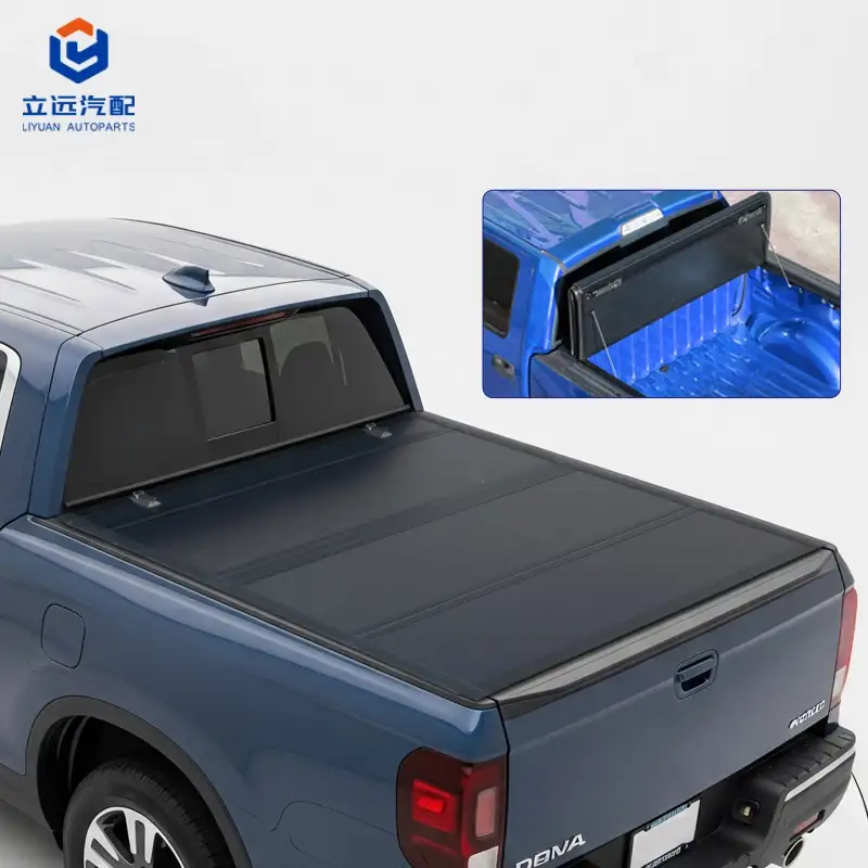 Низькопрофільний жорсткий чотирискладний чохол Tonneau для Honda
