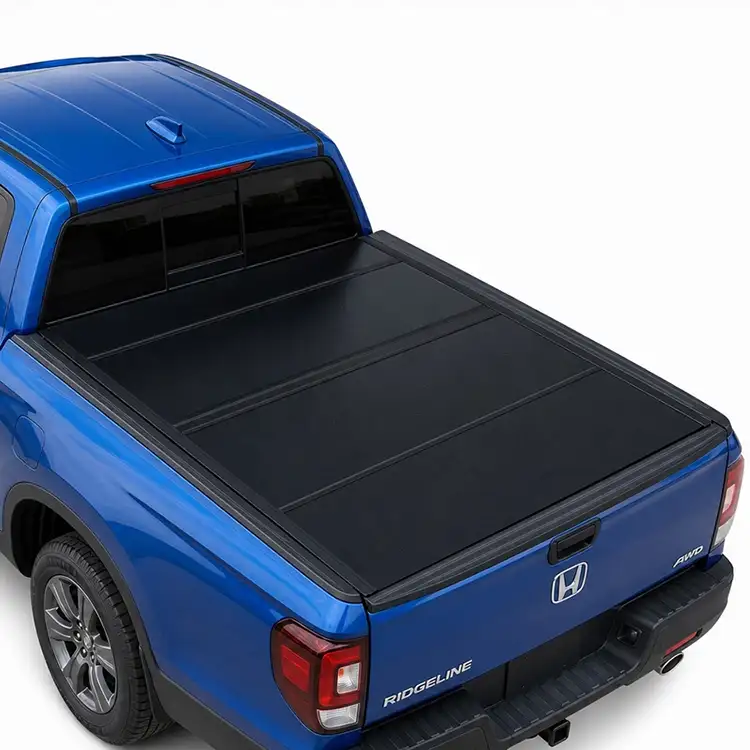 Низькопрофільний жорсткий чотирискладний чохол Tonneau для Honda Ridgeline