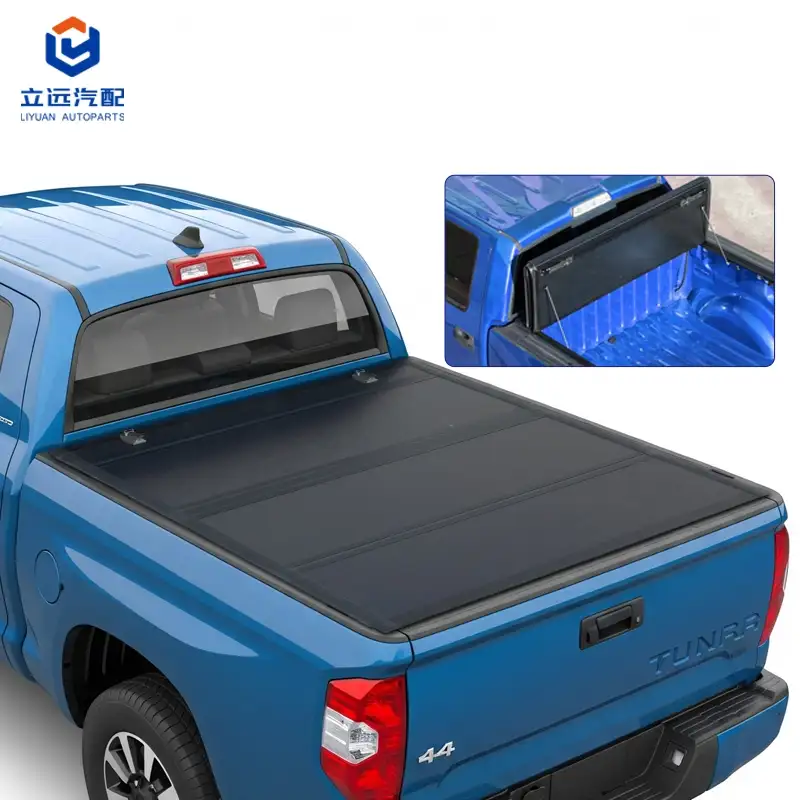 Низькопрофільний жорсткий чотирискладний чохол Tonneau для Toyota