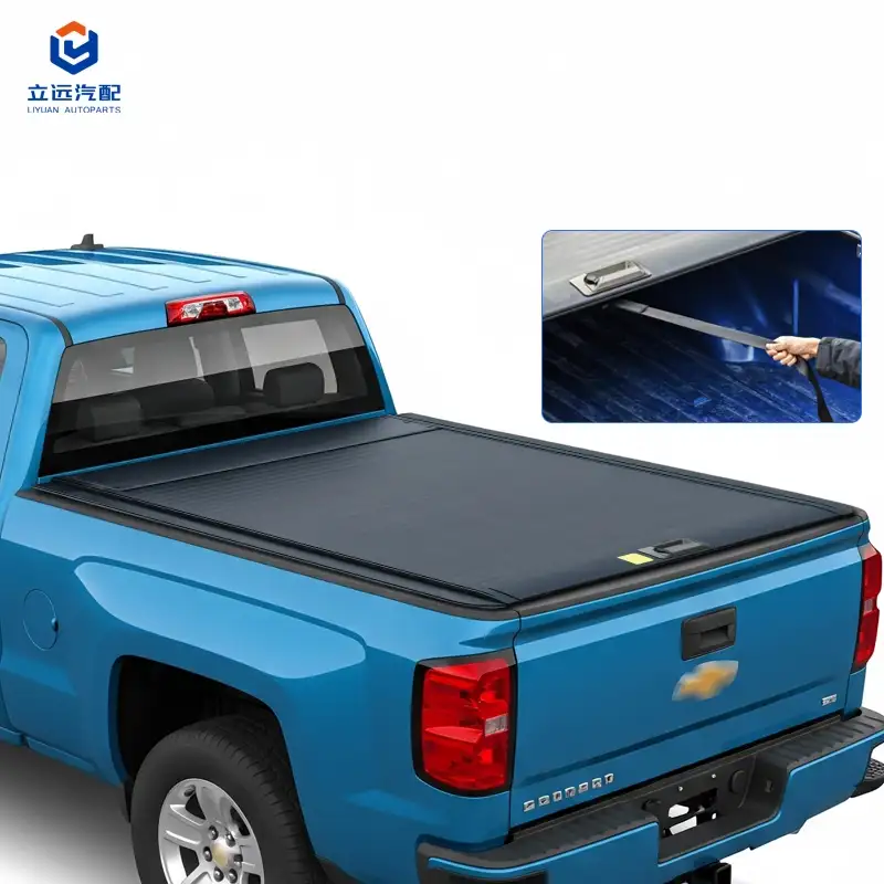 Ручна жорстка алюмінієва висувна кришка Tonneau для Chevrolet Dodge