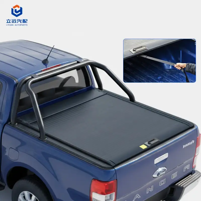 Ручна жорстка алюмінієва висувна кришка Tonneau для Ford Jeep