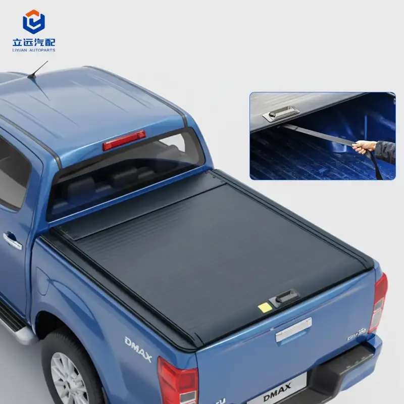 Ручний жорсткий алюмінієвий висувний чохол Tonneau для Isuzu