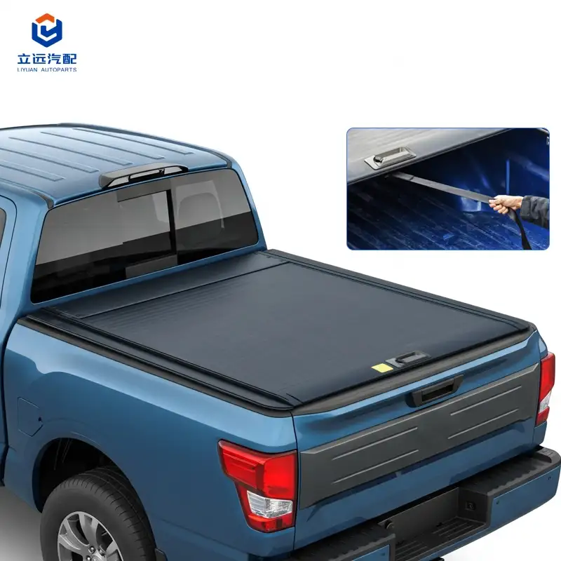 Ручна жорстка алюмінієва висувна кришка Tonneau для Nissan Mitsubishi
