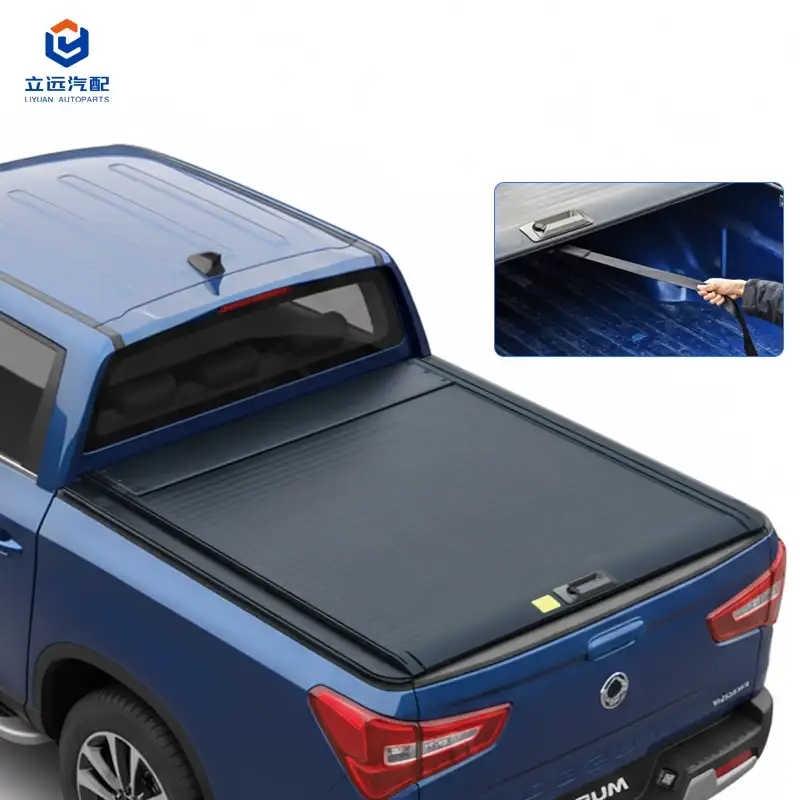 Ручна жорстка алюмінієва висувна кришка Tonneau для Ssangyong