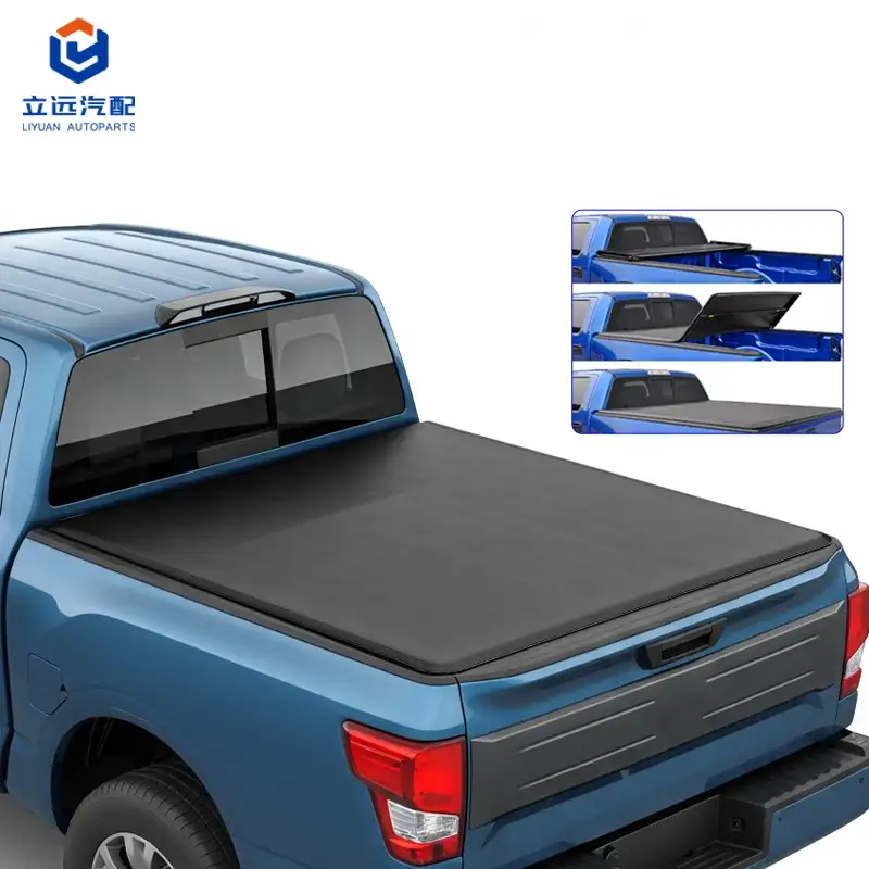 М'який вініловий трискладний чохол Tonneau для Nissan Suzuki